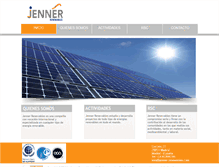 Tablet Screenshot of jenner-renewables.com